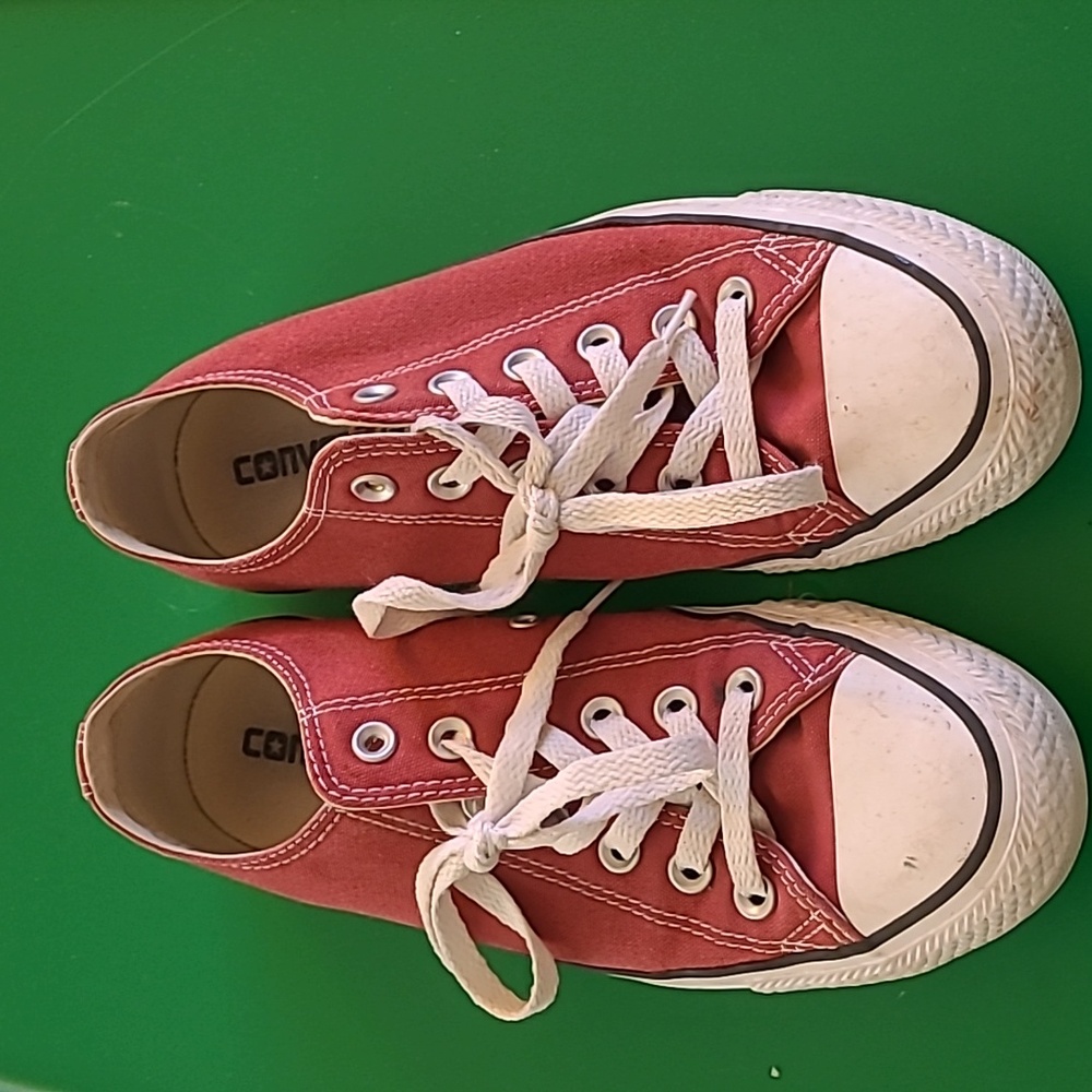 Red Converse All Stars